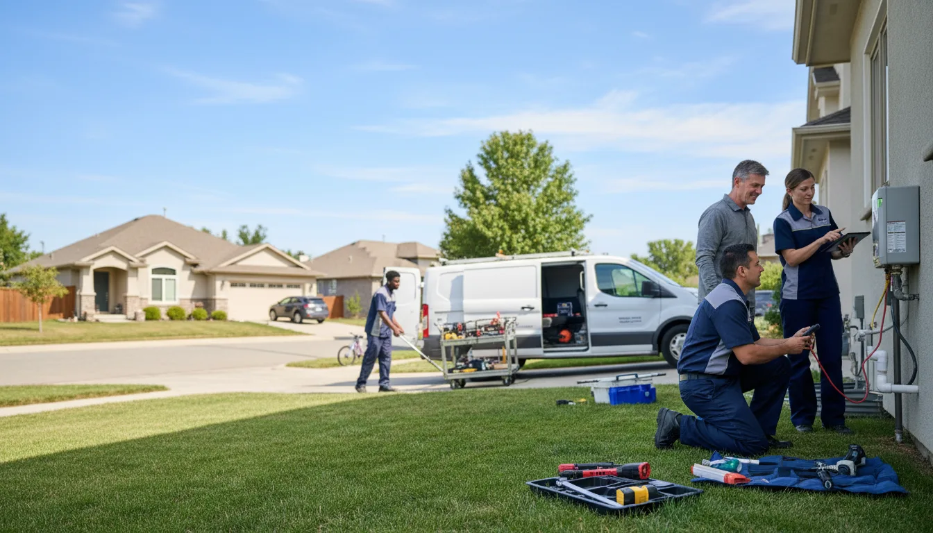 Tankless water heater service in Hortonville, NY